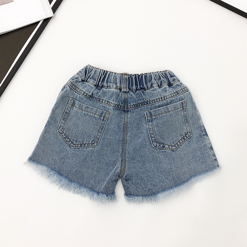 Zsebekkel ellátott rövid gyerek farmer lányoknak