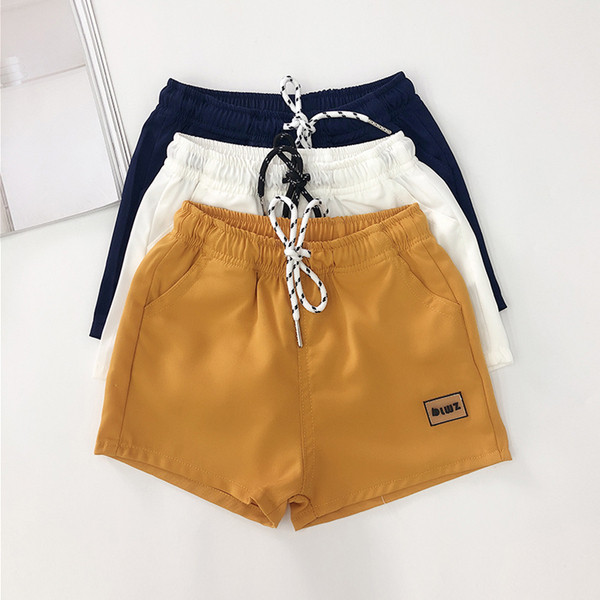 Gyermek rövidnadrág három színben nyakkendővel - fiúknak