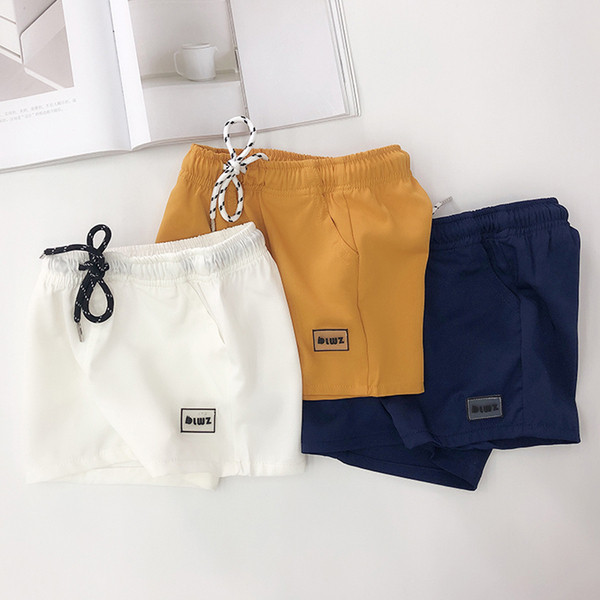 Gyermek rövidnadrág három színben nyakkendővel - fiúknak