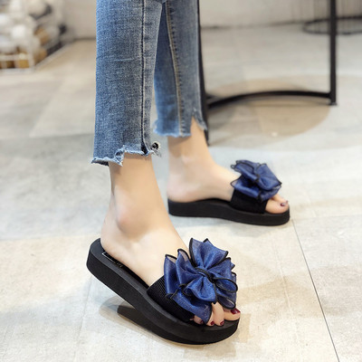 Alkalmi női papucs szalaggal több színben