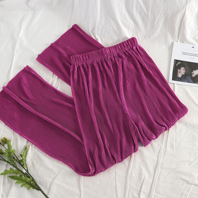 Model nou de pantaloni dama plisati cu elastic