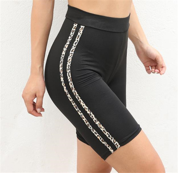 Jambiere sport de damă cu model leopard