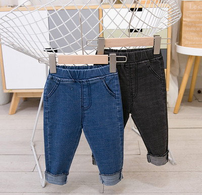 Детски модерни дънки в два цвята-за момчета