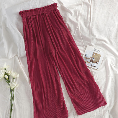 Κομψά γυναικεία παντελόνια με υψηλή μέση σε διάφορα χρώματα