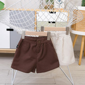 Zsebekkel ellátott gyerek rövidnadrág két színben - fiúknak