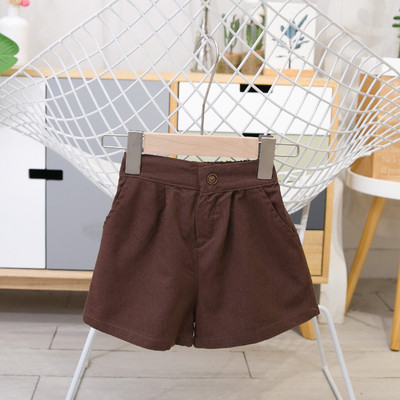 Zsebekkel ellátott gyerek rövidnadrág két színben - fiúknak