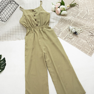 Stílusos női overall vékony pántokkal, több színben