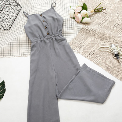 Stílusos női overall vékony pántokkal, több színben