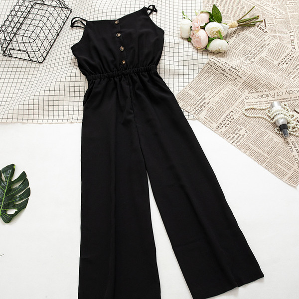 Stílusos női overall vékony pántokkal, több színben