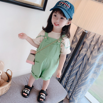 Napi gyermek overall és blúz lányoknak két színben