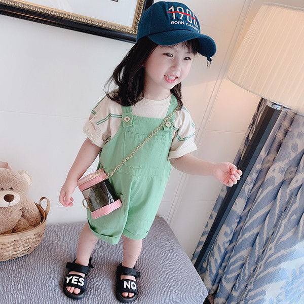 Napi gyermek overall és blúz lányoknak két színben