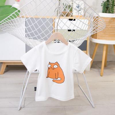 Lezser gyerek póló fiúknak két színben O-nyakkal