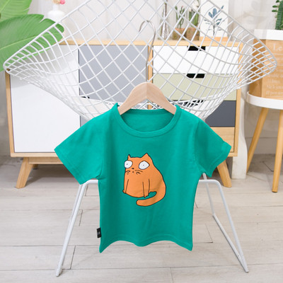 Lezser gyerek póló fiúknak két színben O-nyakkal