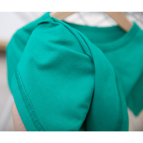 Lezser gyerek póló fiúknak két színben O-nyakkal