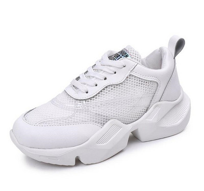 Modern női tornacipő három színű eco bőrből