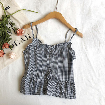 Maieu elegant de damă cu bretele subțiri în mai multe culori