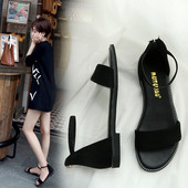 Női alacsony szandál két színben