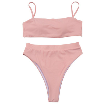 Costum de baie modern pentru femei din două piese în diferite culori