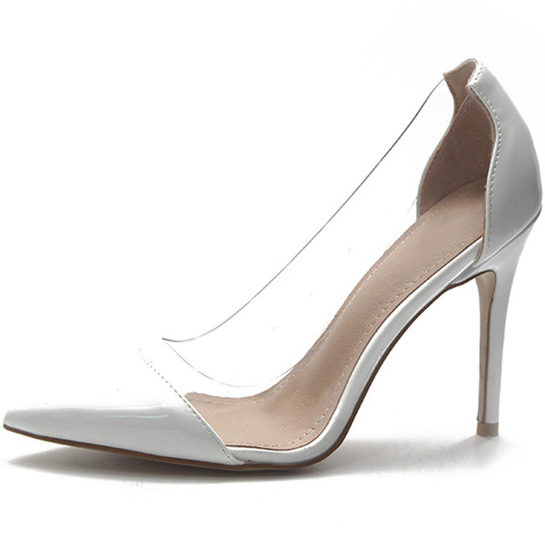 Elegáns női magassarkú cipő három színben