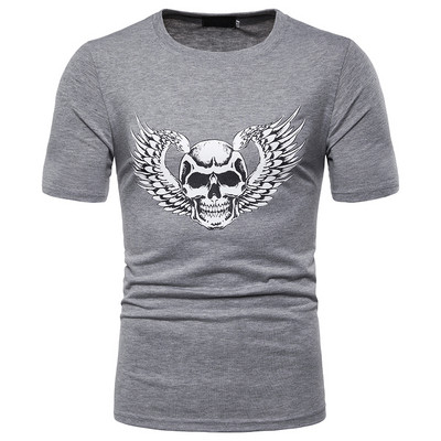 Alkalmi férfi póló rátéttel, három színben