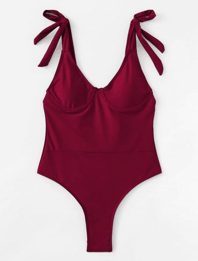 Stílusos fürdőruha megkötős három színben