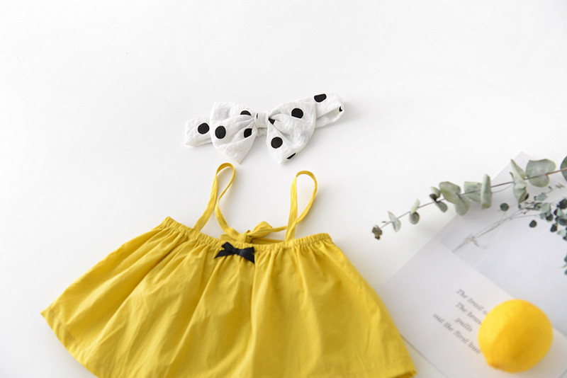 Napi babakészlet lányoknak sárga színben