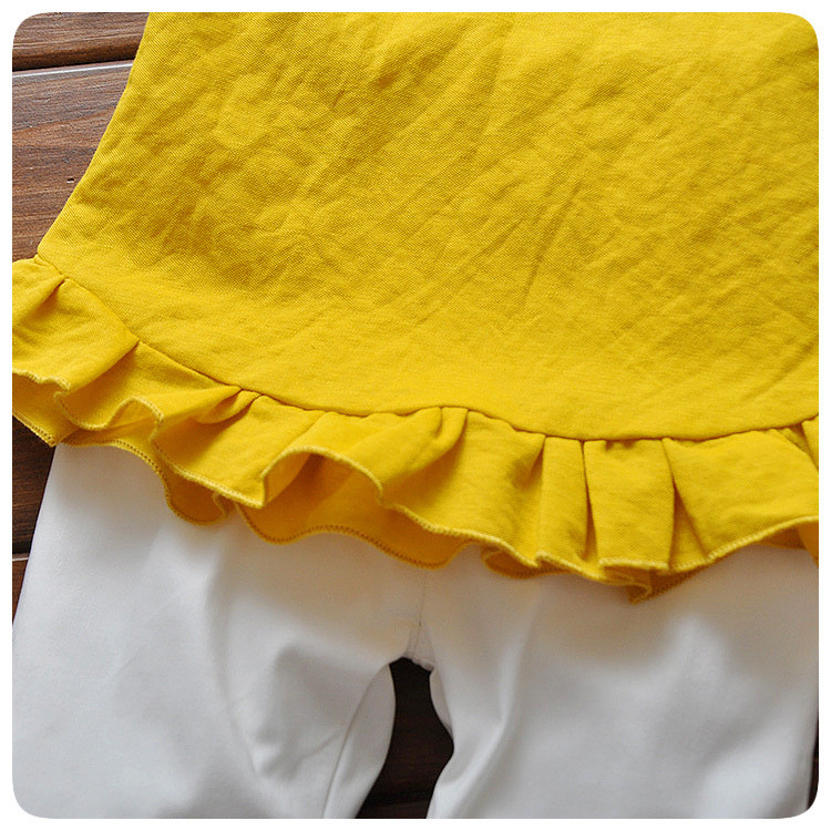 Set copii modern pentru fete bluza + pantaloni in doua culori