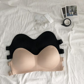 Sutien de damă elegant tip bridgette în negru și bej