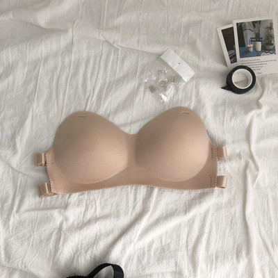 Sutien de damă elegant tip bridgette în negru și bej