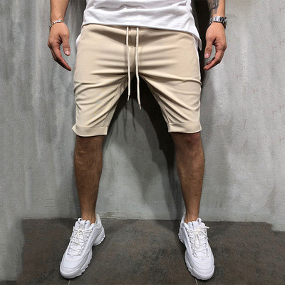 Alkalmi férfi rövidnadrág fekete, bézs és kék színben