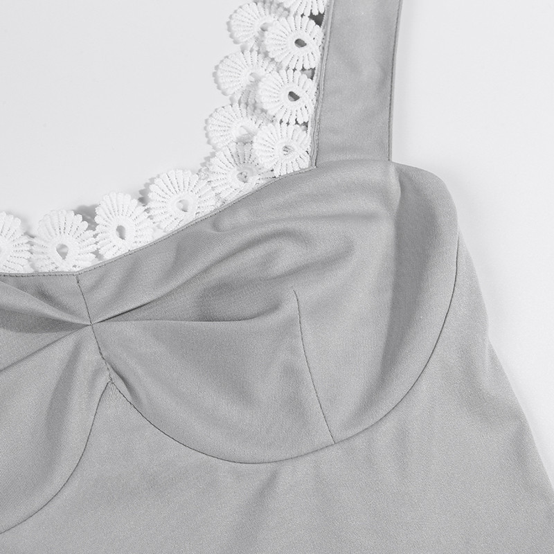 Rochie elegantă de damă Model Slim în culoarea gri