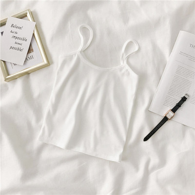 Maieu casual dama cu bretele subtiri in diferite culori