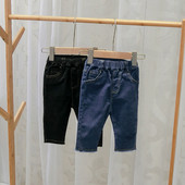 Blugi moderni pentru copii pentru baieti in negru si albastru