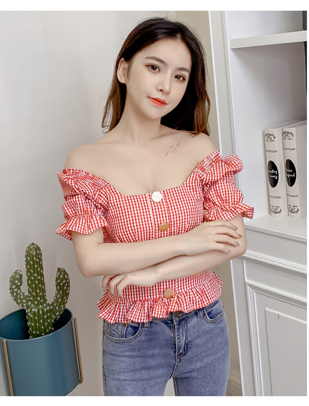 Bluza dama in carouri actuala in mai multe culori