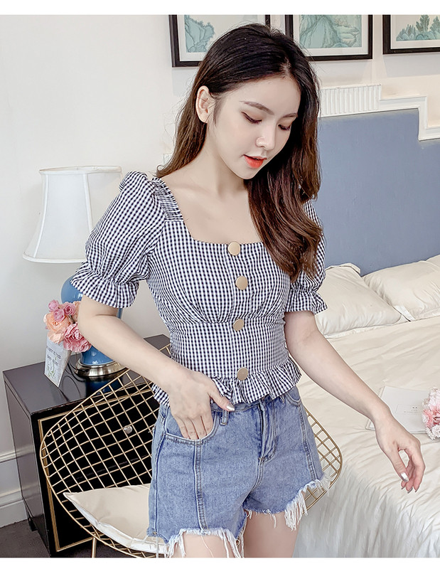 Bluza dama in carouri actuala in mai multe culori