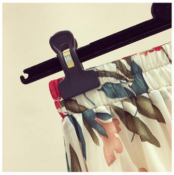 Fusta de dama moderna plisata cu motive florale