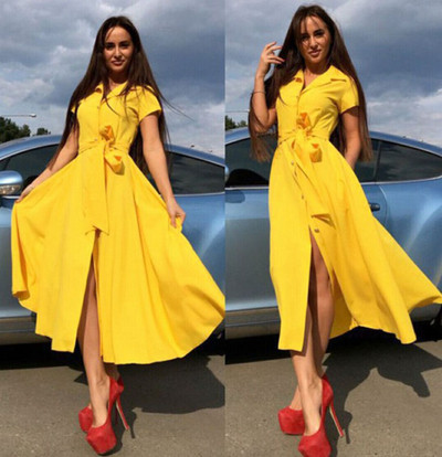 Model modern de croi rochie de dama cu curea in mai multe culori