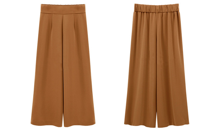 Pantaloni eleganti de dama model lat in doua culori cu marimi pana la 4XL