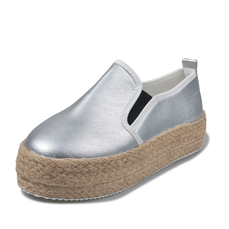 Mocasini moderni de dama cu talpa inalta in mai multe culori