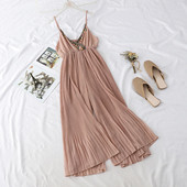 Salopeta de dama moderna model larg in negru si roz