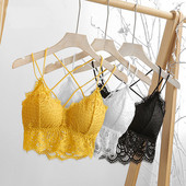 Női csipke mellszobor keresztpántokkal, többféle színben