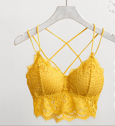 Női csipke mellszobor keresztpántokkal, többféle színben