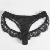 Lenjerie intimă din dantelă de culoare neagră