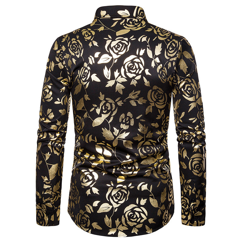 Camasa de barbati model nou cu efect stralucitor in trei culori