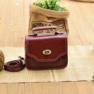 Geanta casual dama din piele ecologica cu maner lung in diferite culori