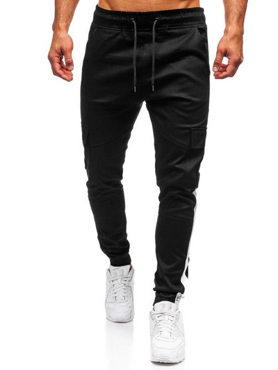 Σπορ καθημερινά  ανδρικό παντελόνι με τσέπη σε τρία χρώματα