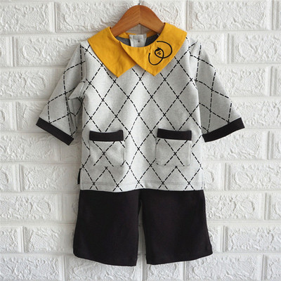 Új modell gyerek szett blúz + nadrág fiúknak