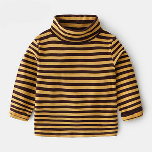 Bluza casual pentru copii in dungi cu guler polo pentru baieti in mai multe culori