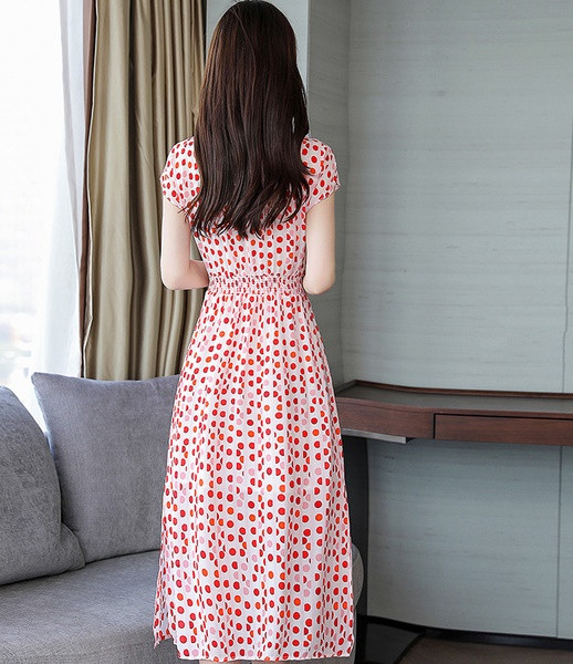 Rochie dama lunga buline - model croiala