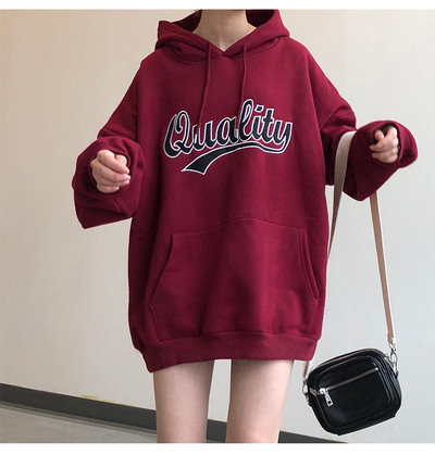 Hanorac zilnic de damă în mai multe culori cu inscripție